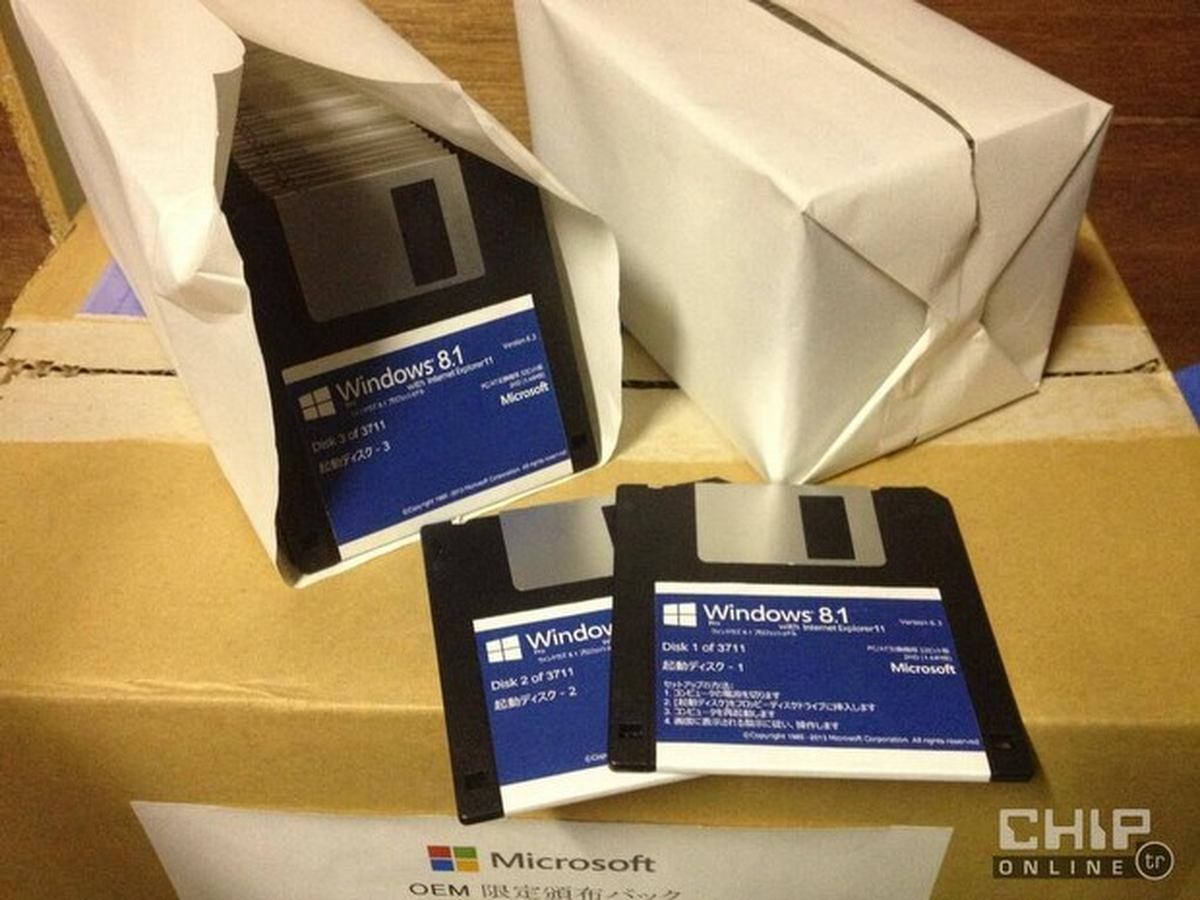 3.711 diskette Windows 8.1!