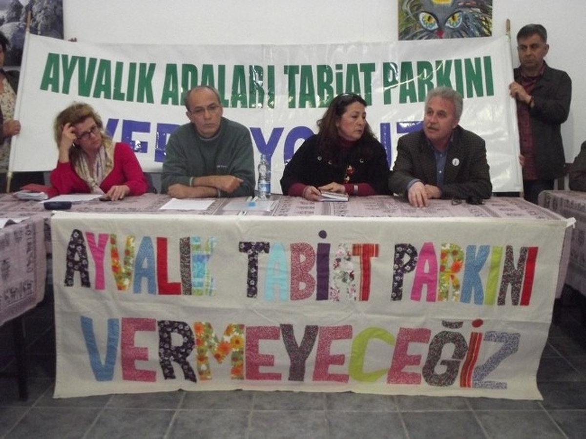 Ayvalık\'ta Yeni Tabiat Parkı Revizyon Planına Tepki