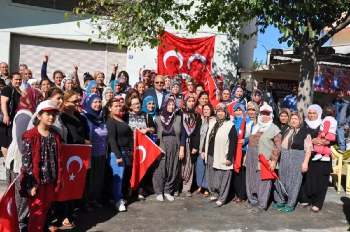 Başkan Kocamaz, Tarsus\'un Köylerini Gezdi