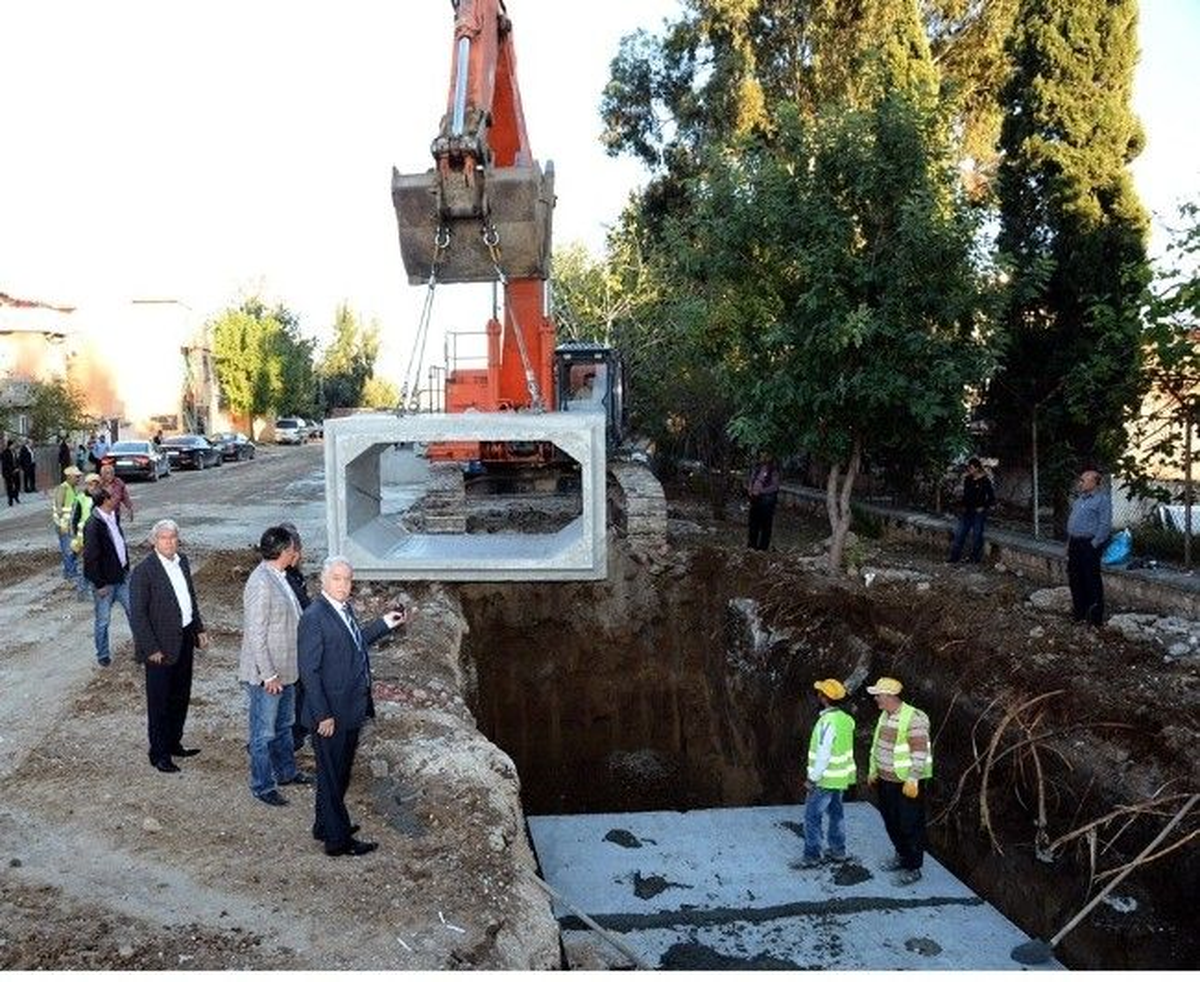 Başkan Vekili Aldırmaz, Alt Yapı Çalışmalarını Denetledi