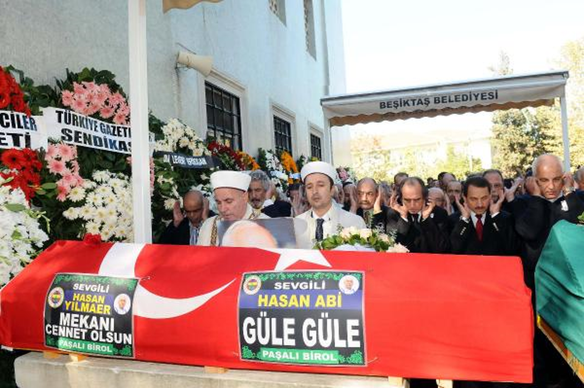 Gazeteci Hasan Yılmaer\'e Son Görev