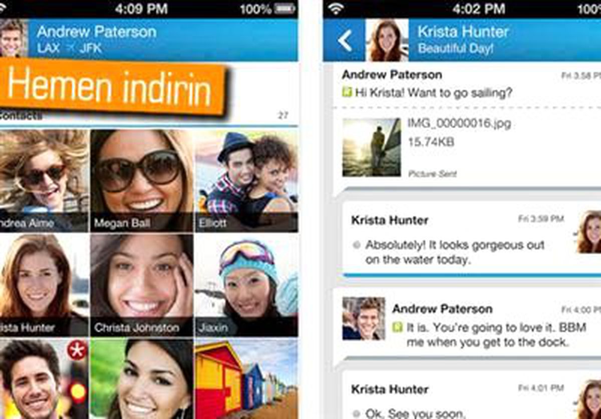 İos ve Android İçin Bbm Nihayet Yayınlandı!