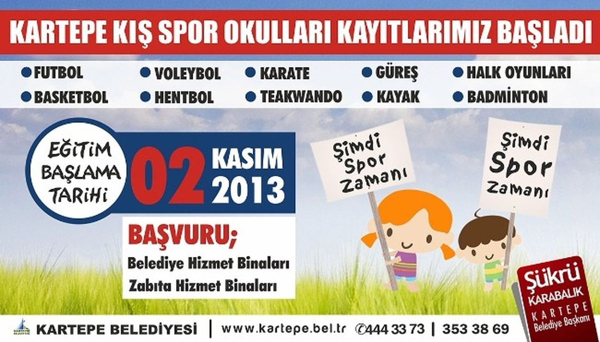 Kartepe\'de "Şimdi Spor Zamanı"