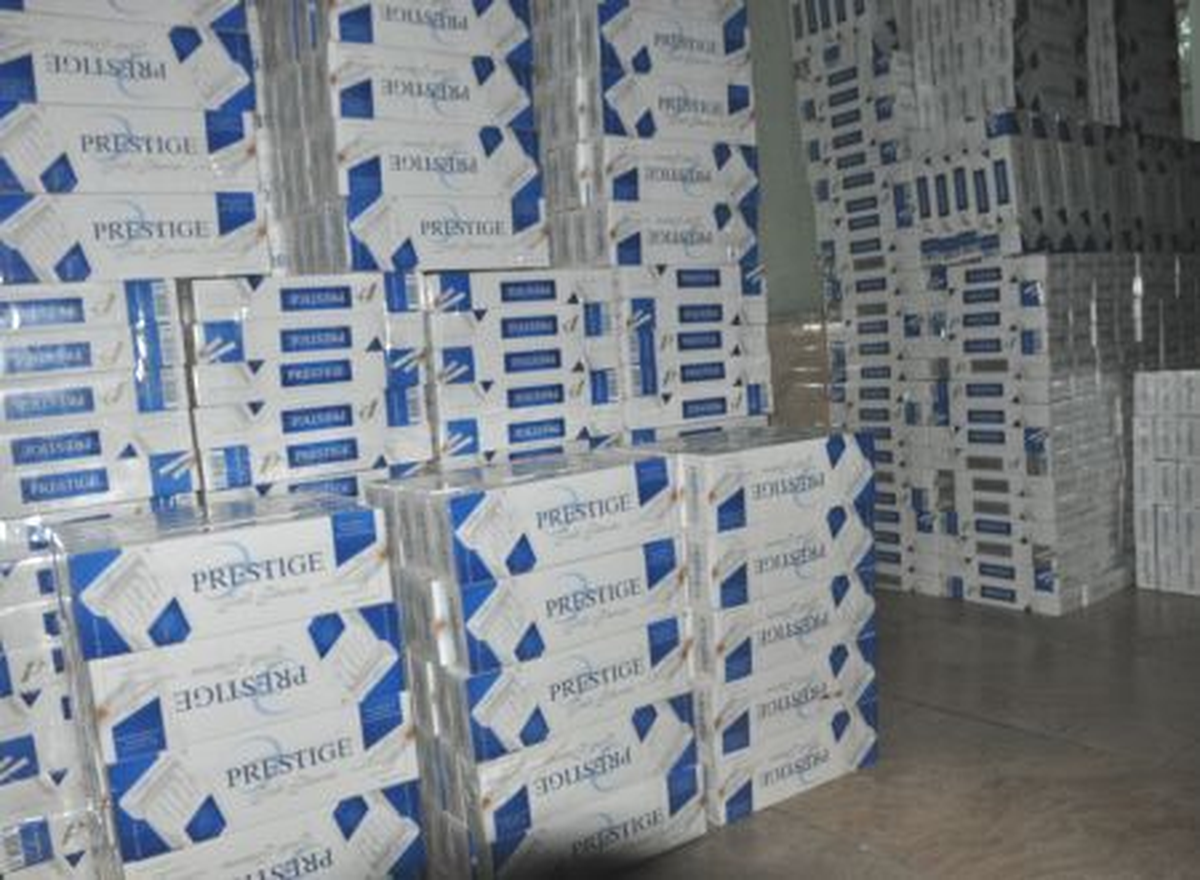 Kilis\'te 80 Bin Paket Kaçak Sigara Ele Geçirildi
