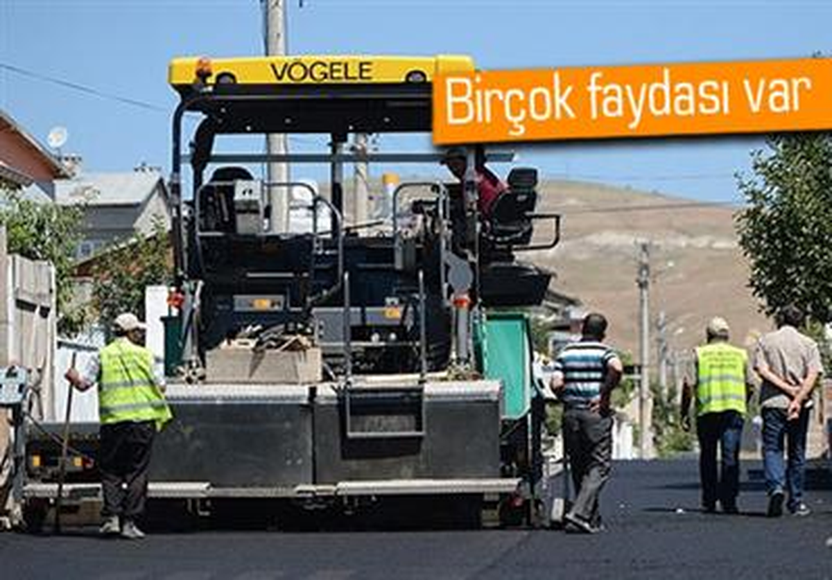 Koç Üniversitesi\'nden Donmayan Asfalt
