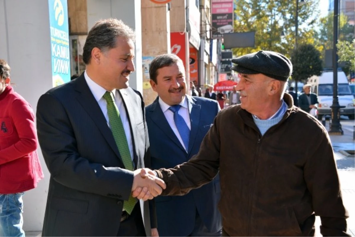 Malatya Belediye Başkanı Ahmet Çakır\'dan Esnaf Ziyareti