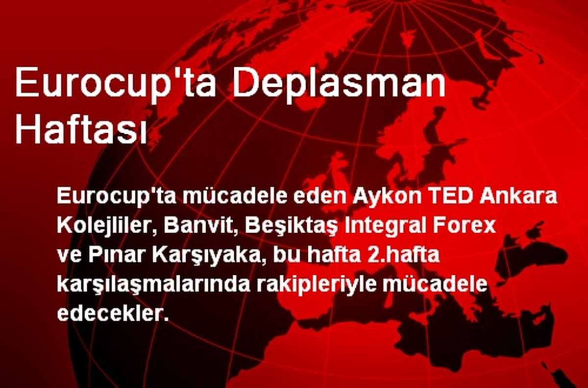 Eurocup\'ta Deplasman Haftası