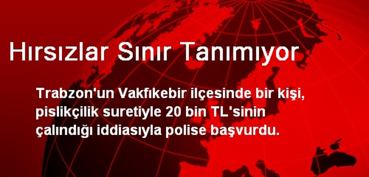 Hırsızlar Sınır Tanımıyor