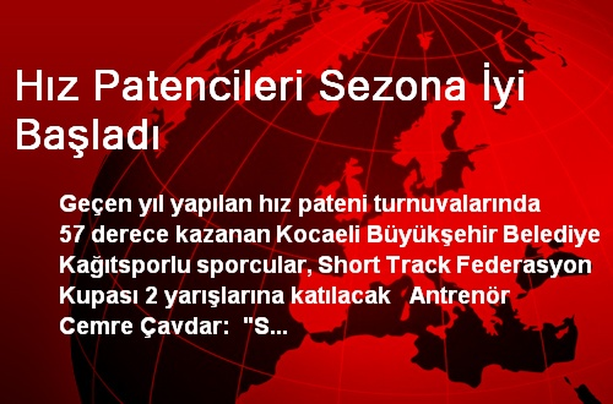 Hız Patencileri Sezona İyi Başladı