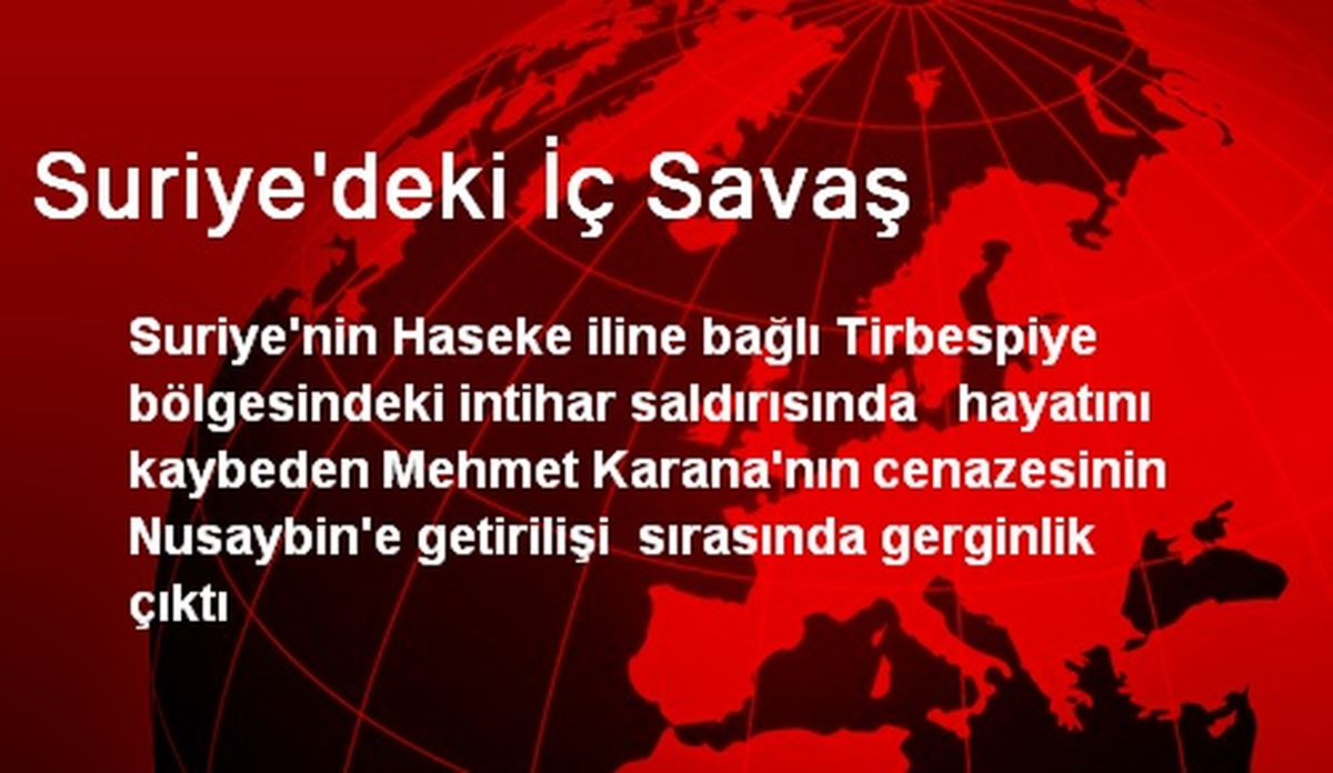 Suriye\'deki İç Savaş