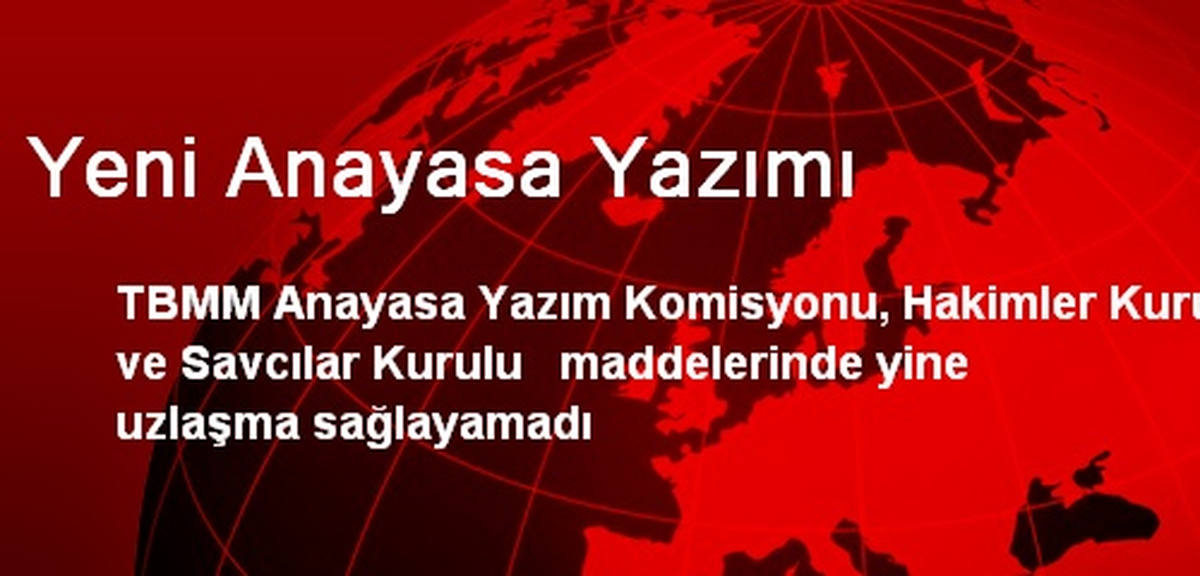 Yeni Anayasa Yazımı