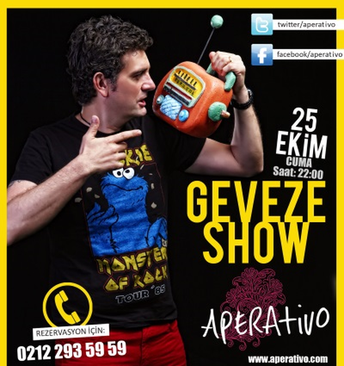 Aperativo\'da Haftasonuna Geveze\'nin Enerjisiyle Başlayın