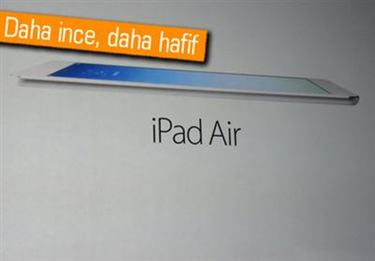 Apple, iPad Air\'i Duyurdu