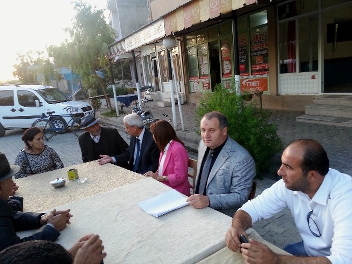 Asimder Yönetimi, Melekli Belde Sakinleriyle Bir Araya Geldi