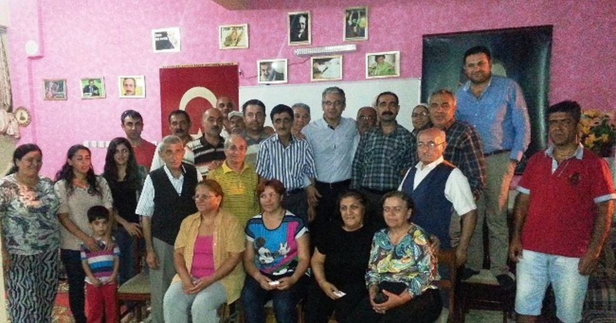 CHP\'li Akpınar, Alevi-Bektaşi Kültür Derneğini Ziyaret Etti