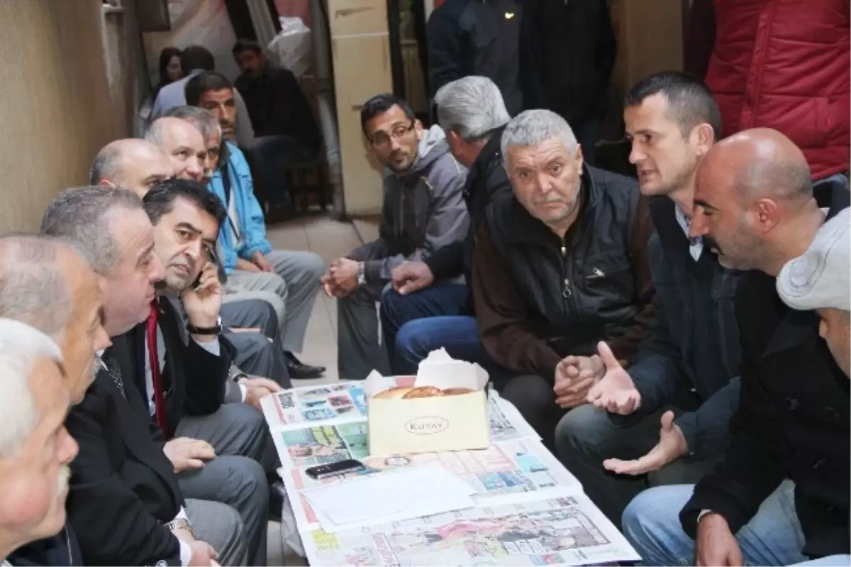 CHP Taksi Duraklarını Ziyaret