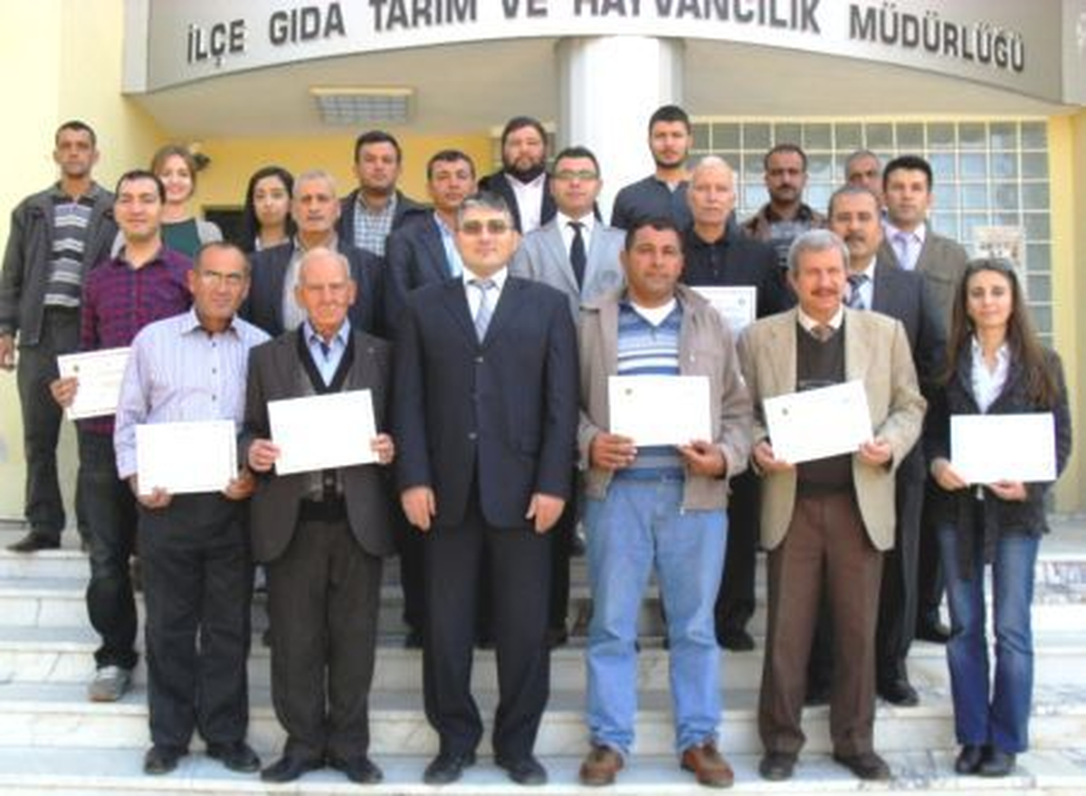 Çitçilere Entegre ve Kontrollü Ürün Yönetimi Eğitimi Verildi