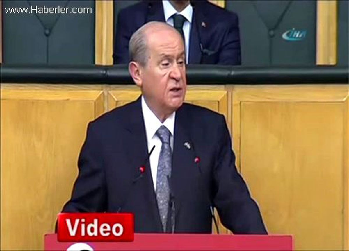 Devlet Bahçeli, \'Demokrasiden Anladığı PKK\'ya Teslimiyettir\'