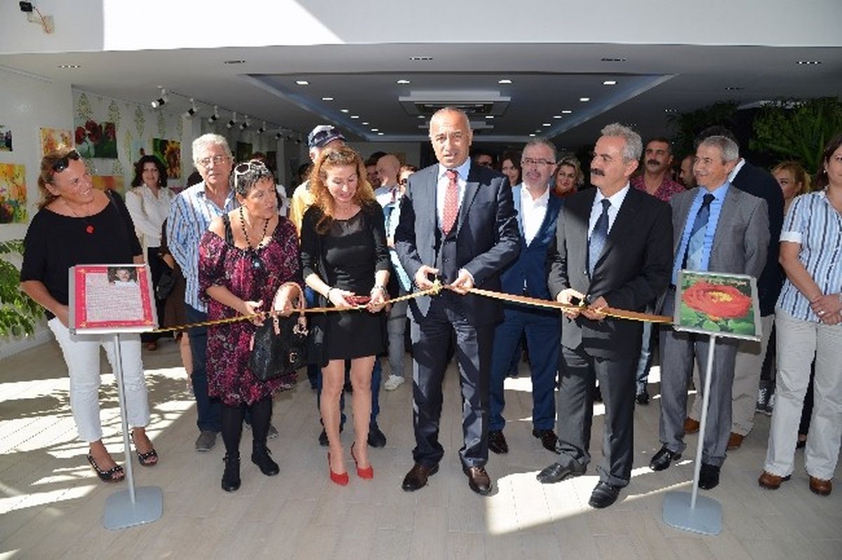 Expo 2016 Antalya'da Şakayık Resim Sergisi Açıldı