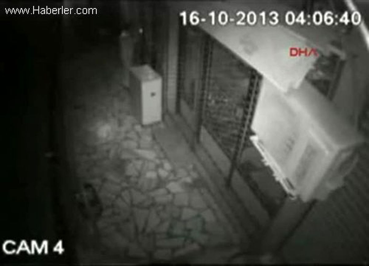 Hırsızlık Girişimi Güvenlik Kameralarına Yansıdı
