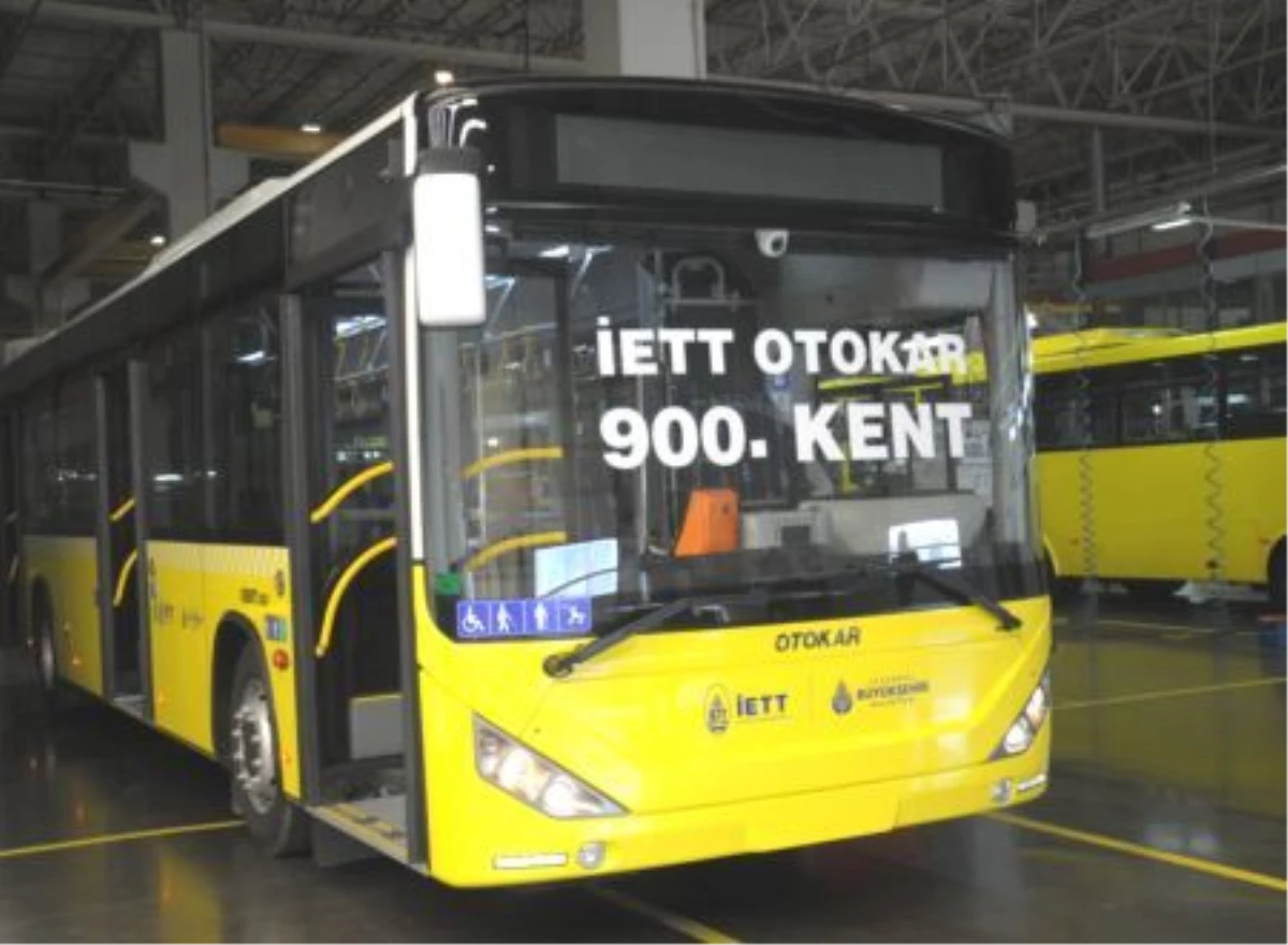 İett İçin Üretilen 900. Kent Otobüsü Banttan İndirildi