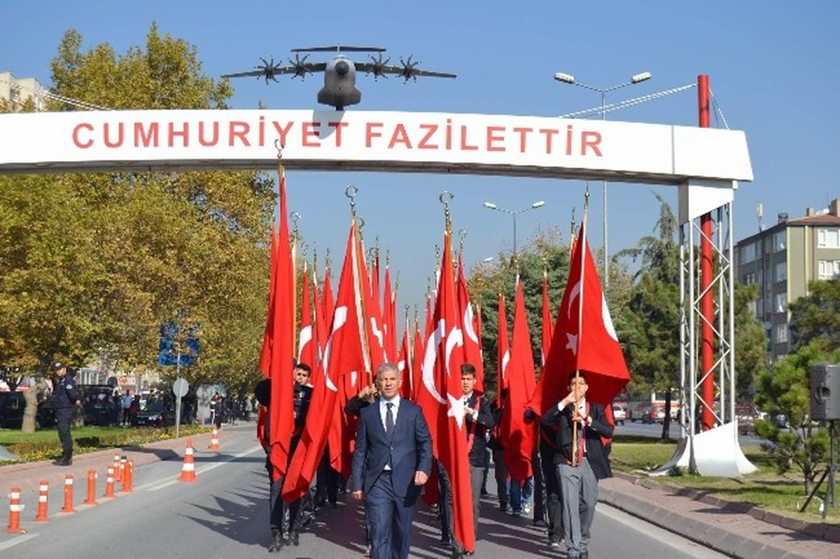 Kayseride 29 Ekim Provası