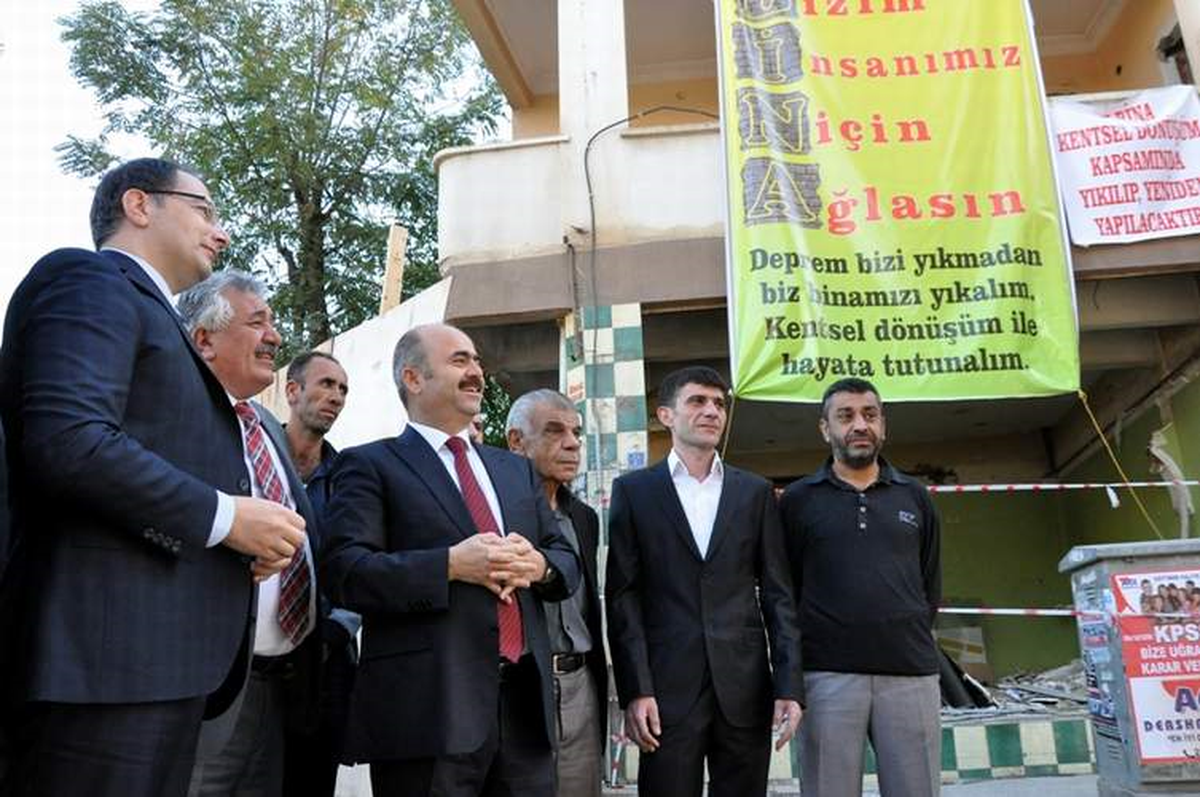 Siirt\'te Kentsel Dönüşüm Başladı