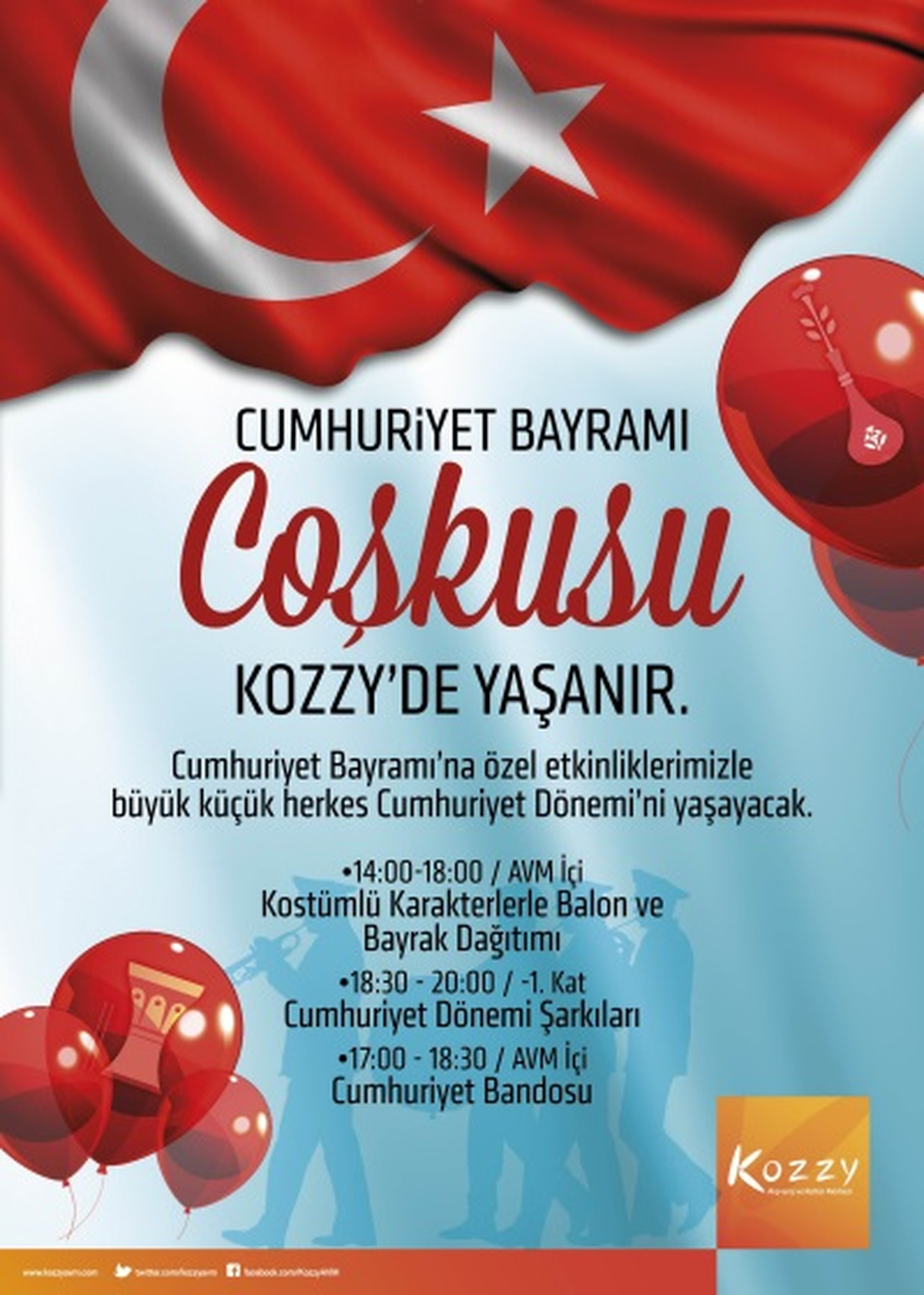 Kozzy\'de Cumhuriyet Bayramı Coşkusu