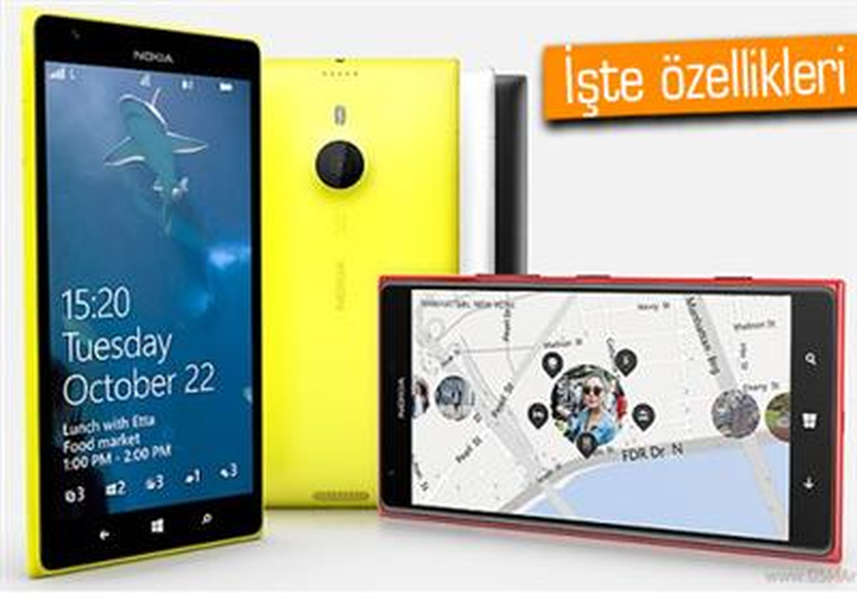 Lumia 1520 Resmi Olarak Duyuruldu