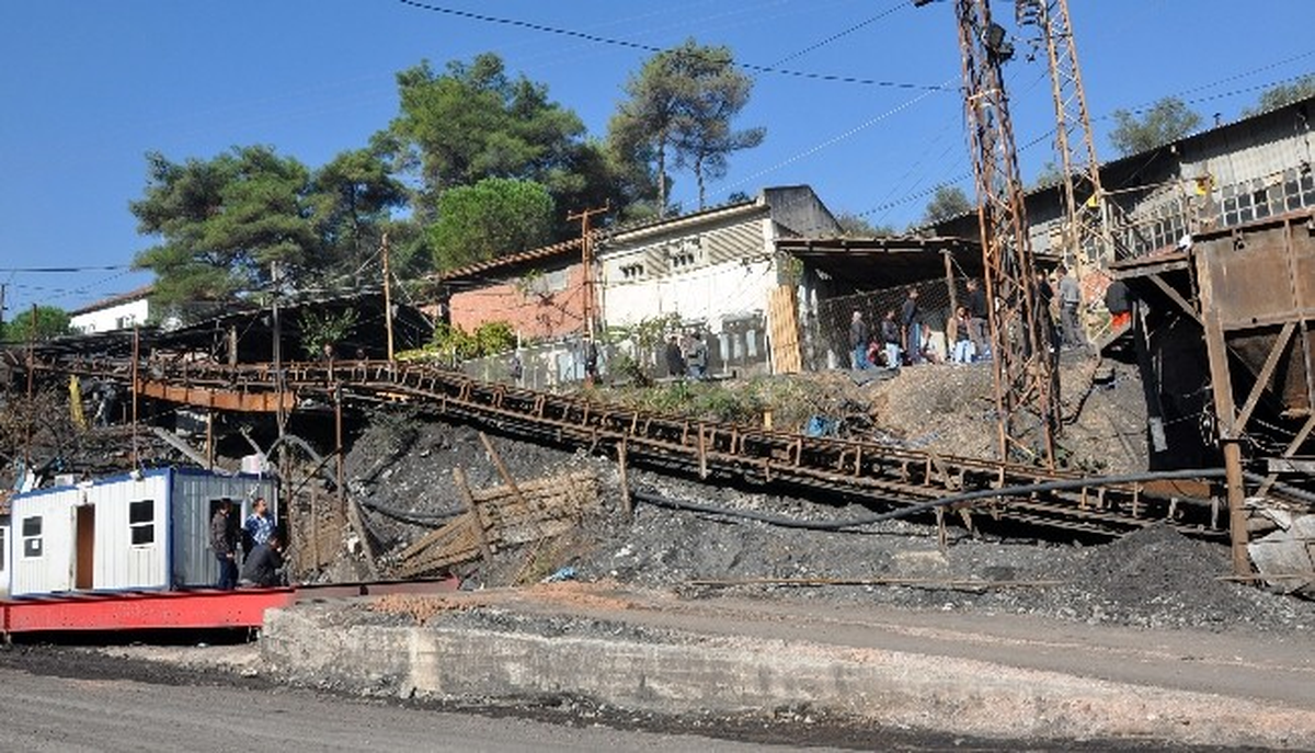 Maden Ocağında Çıkan Yangını Anlattılar