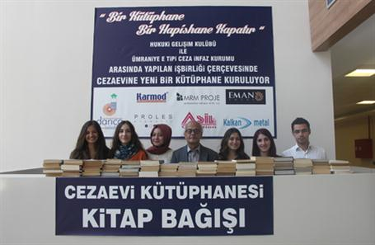 Medipol Öğrencileri Cezaevinde Kütüphane Kuruyor