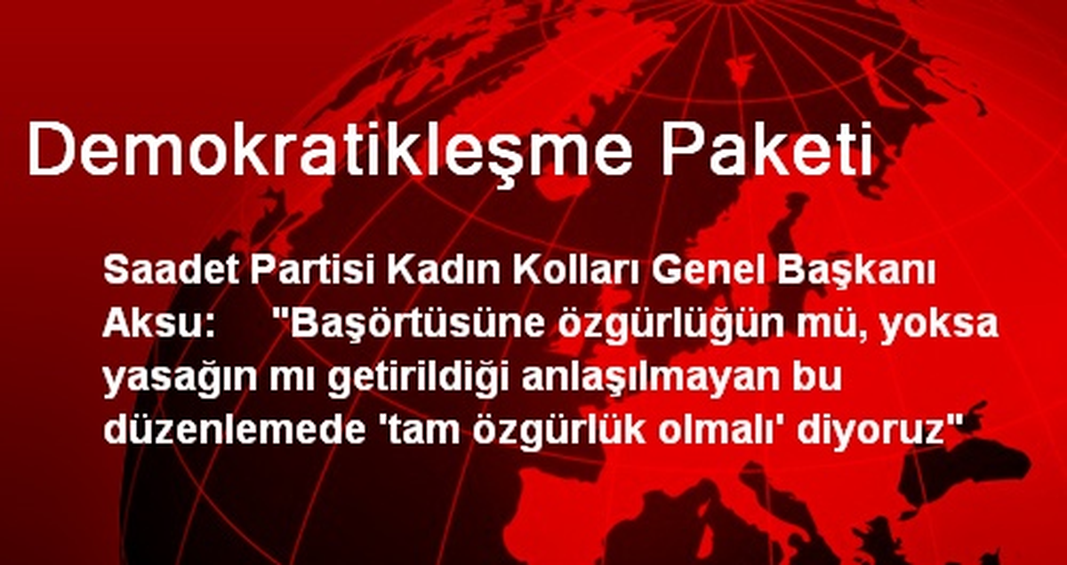 Demokratikleşme Paketi