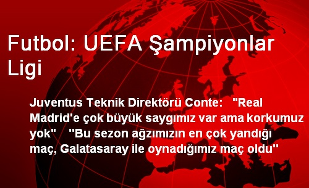 Futbol: UEFA Şampiyonlar Ligi