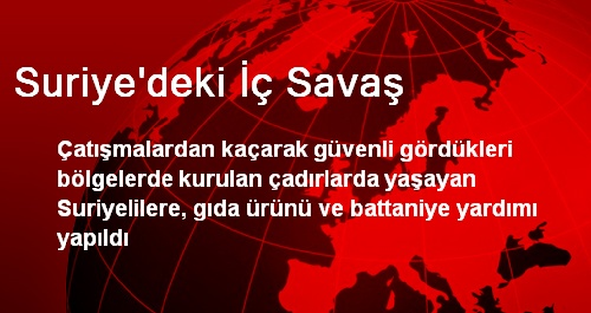 Suriye\'deki İç Savaş