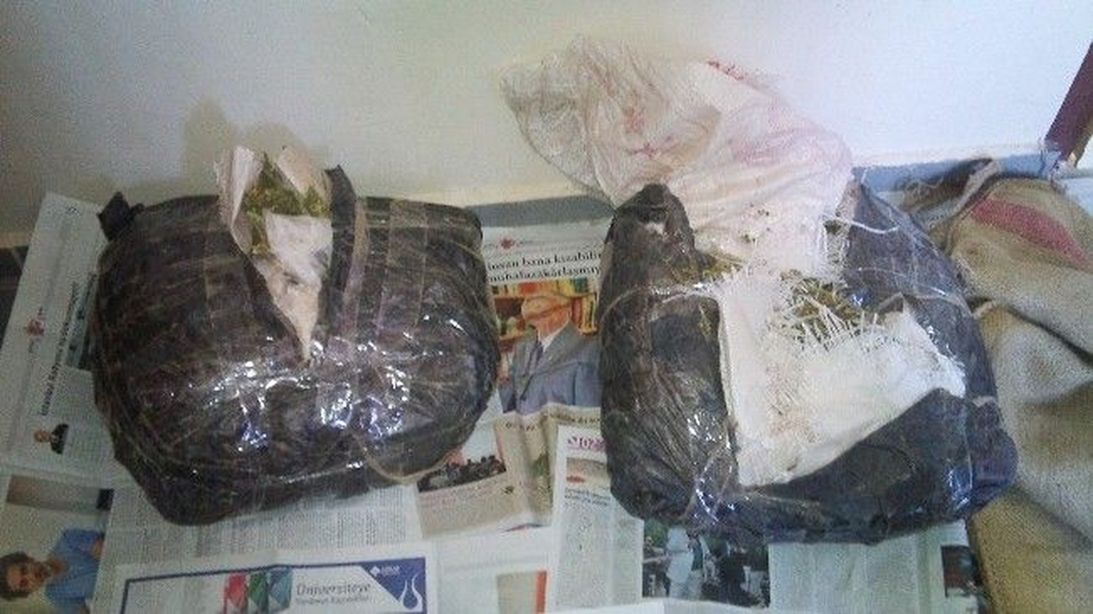 Suriye Sınırında 55 Kilo Esrar Ele Geçirildi