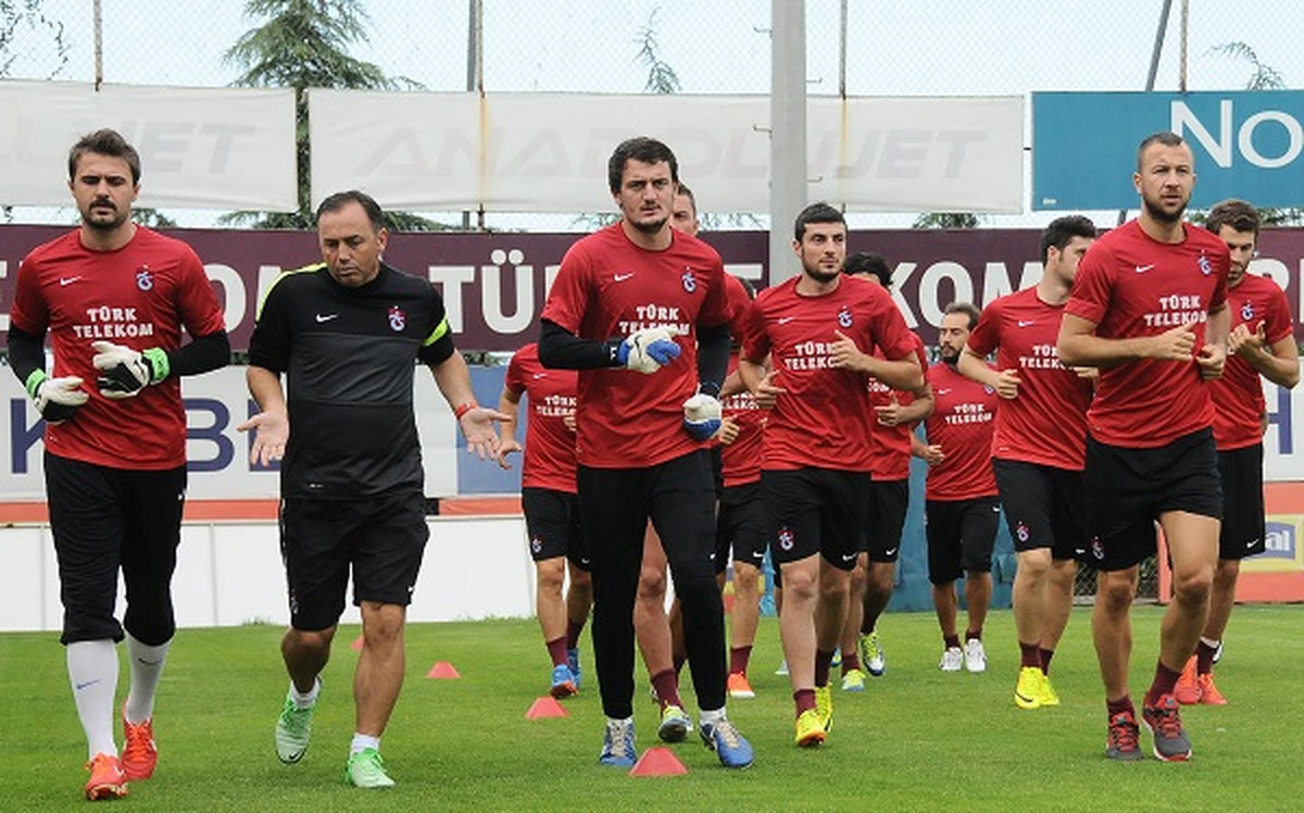 Trabzonspor\'da Legia Varşova Maçı Hazırlıkları