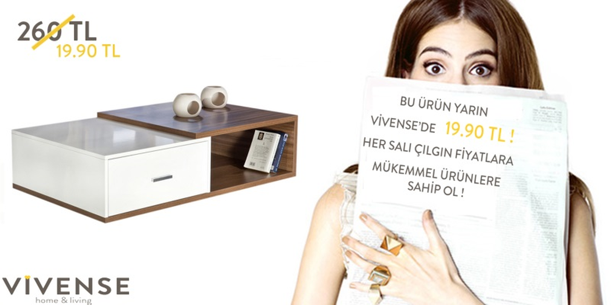 Vivense.com\'da "Çılgın Salı" Günleri Başlıyor