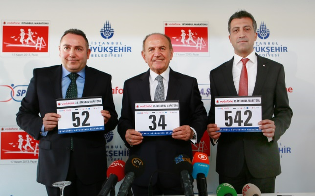 "Vodafone İstanbul Maratonu" Rekora Koşuyor