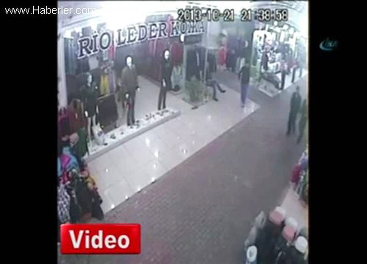 150 Bin TL\'lik Soygun Kamerada