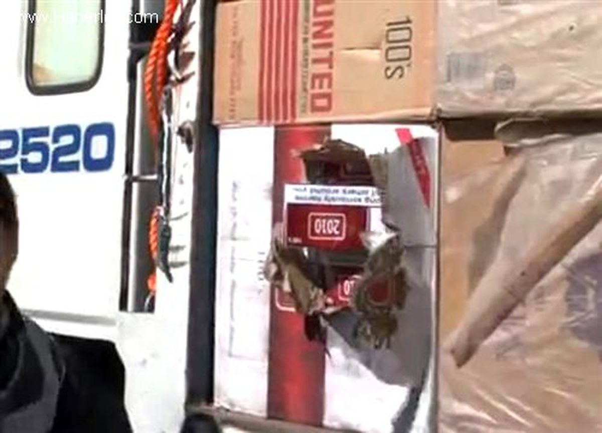 Yozgat Polisi 250 Bin Paket Kaçak Sigara Ele Geçirdi
