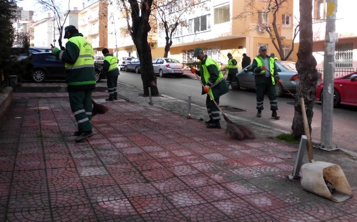 Çankaya\'da Temizlik Tam Gaz