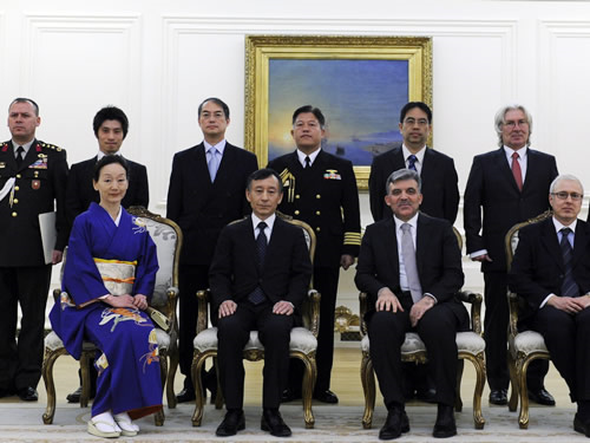 Cumhurbaşkanı, Japonya\'nın Ankara Büyükelçisini Kabul Etti