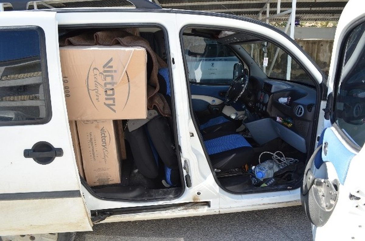 Erzincan\'da 21 Bin 940 Paket Kaçak Sigara Ele Geçirildi