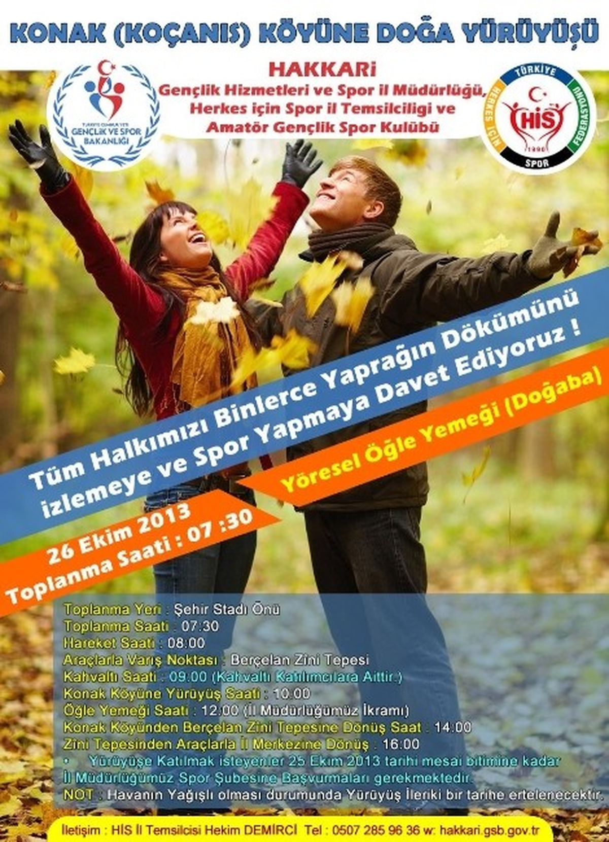 Hakkari\'de Doğa Yürüyüşü Hazırlıkları