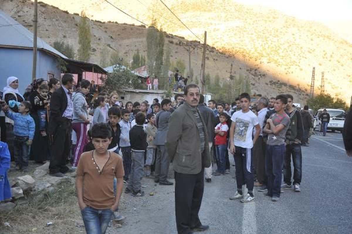 Hakkari Van Karayolunda Eylem
