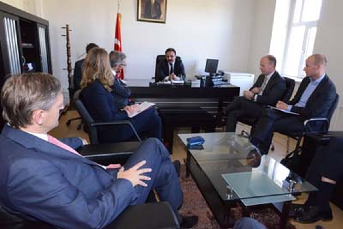 Hollanda Heyetinden Vali Yardımcısı Demir\'e Ziyaret