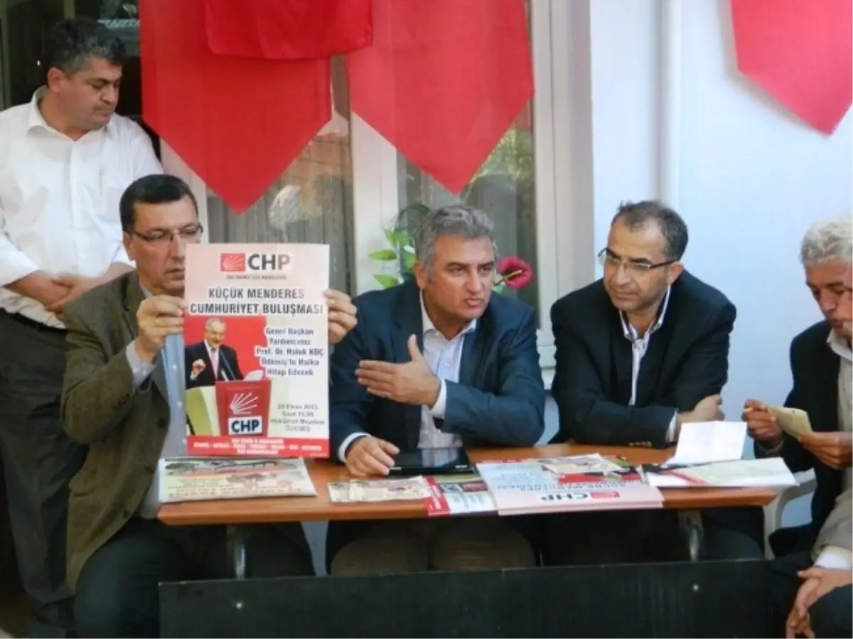 İzmir Chp, Cumhuriyet Bayramı\'nı Ödemiş\'te Kutlayacak