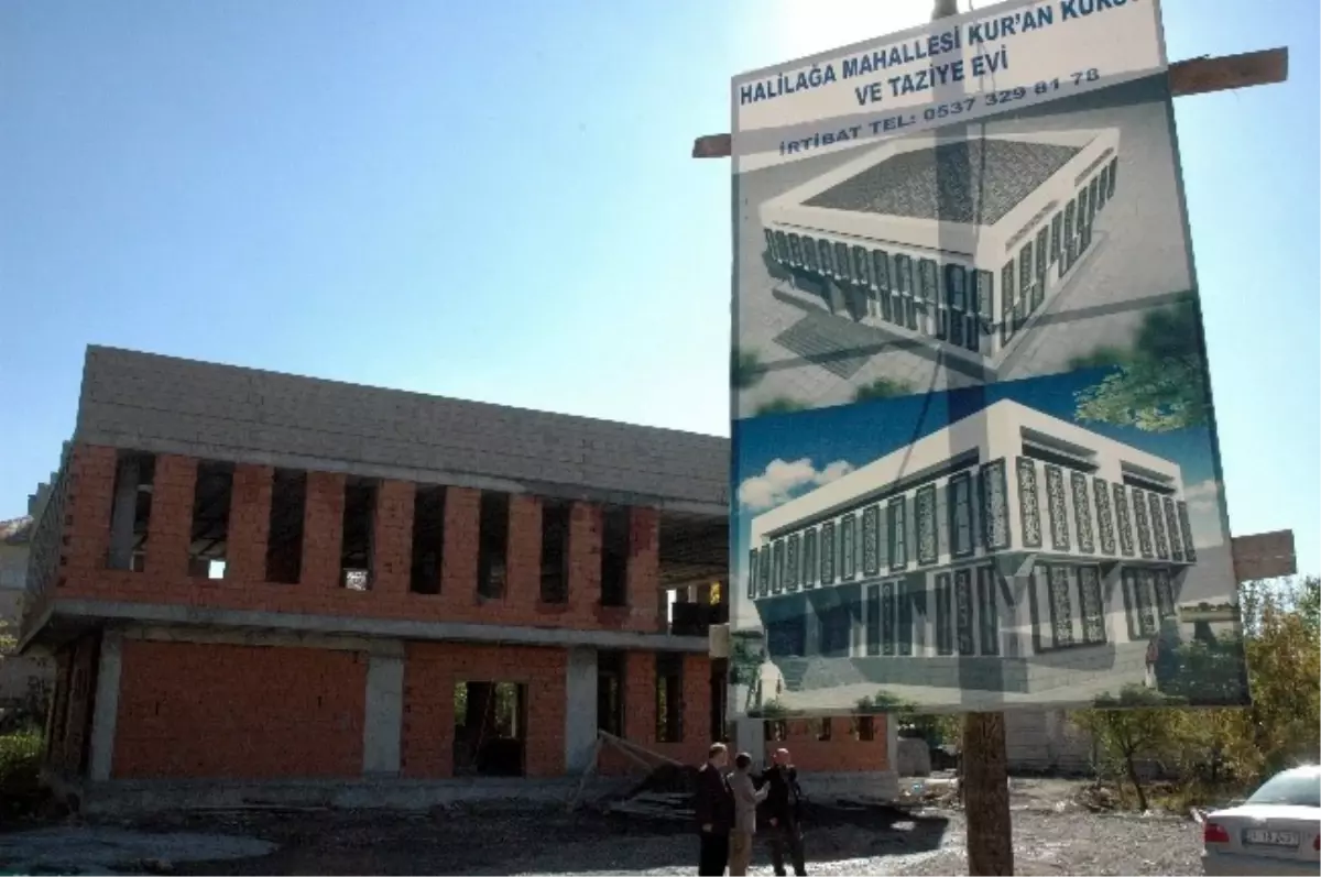 Kur'an Kursu İnşaatı Hayırsever Vatandaşlardan Yardım Bekliyor