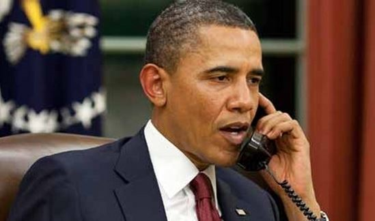 Obama Merkel ile Telefonda Görüştü