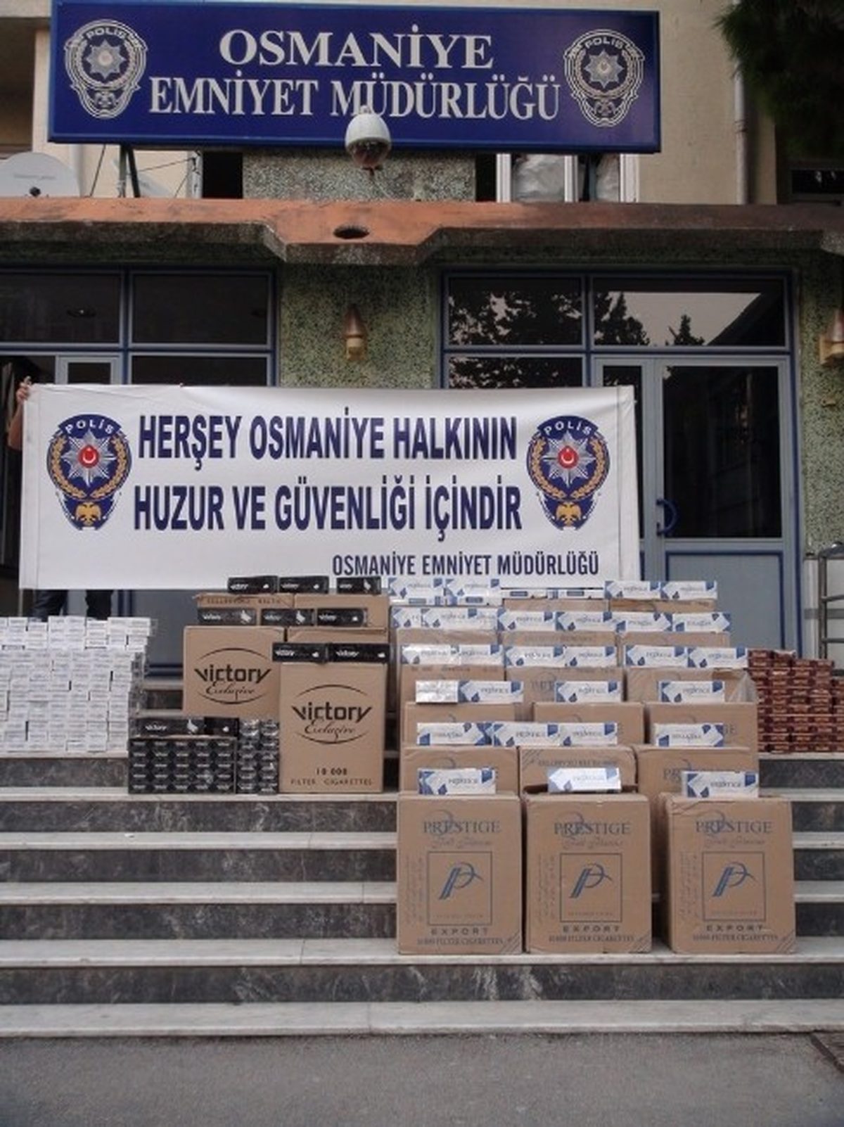 Osmaniye\'de Kaçak Sigara Operasyonu